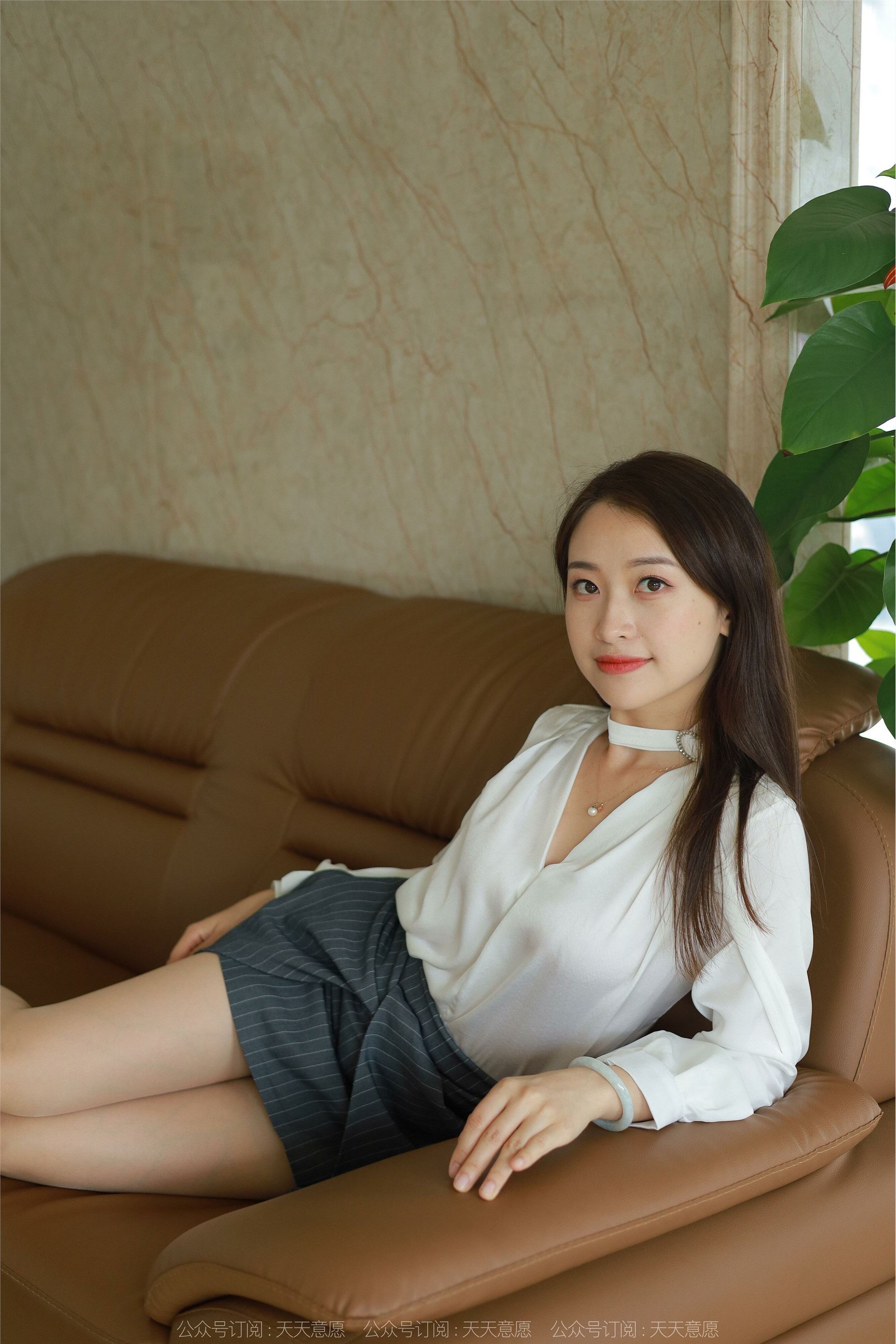 IESS异思趣向  2022.06.21 丝享家 1124：小婕《美女接待员》